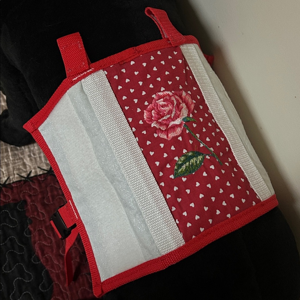 Service Dog Cap-Rose - Picture 2 of 6